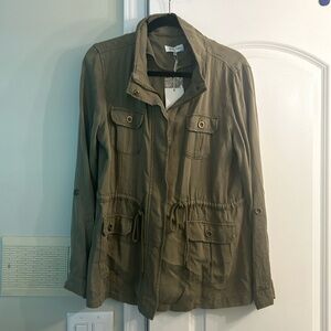 Grace and Lace tencel jacket sz L